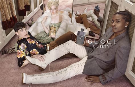 gucci ad woman with tattoo